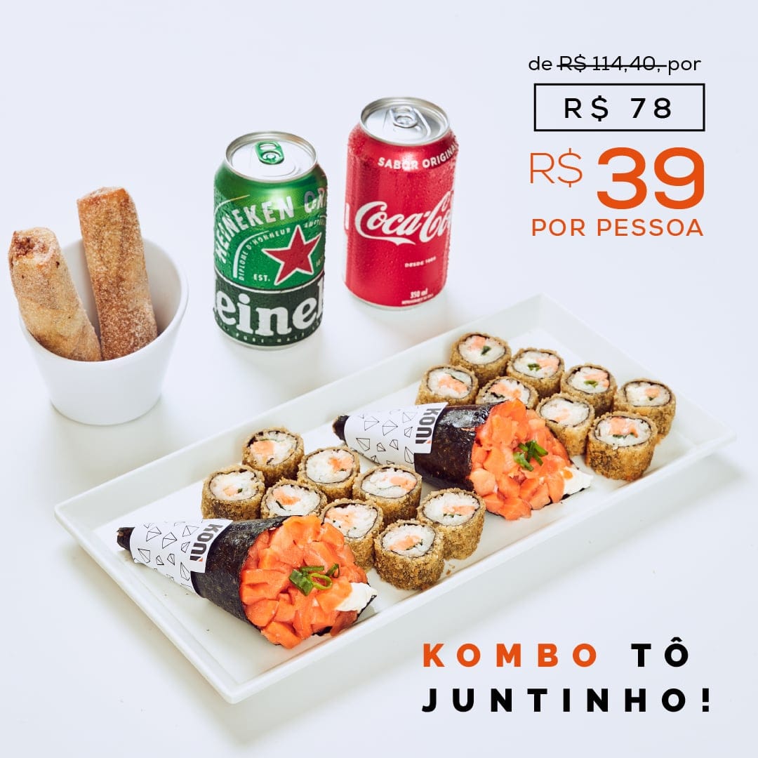 Post de aquecimento com o kombo Tô Juntinho