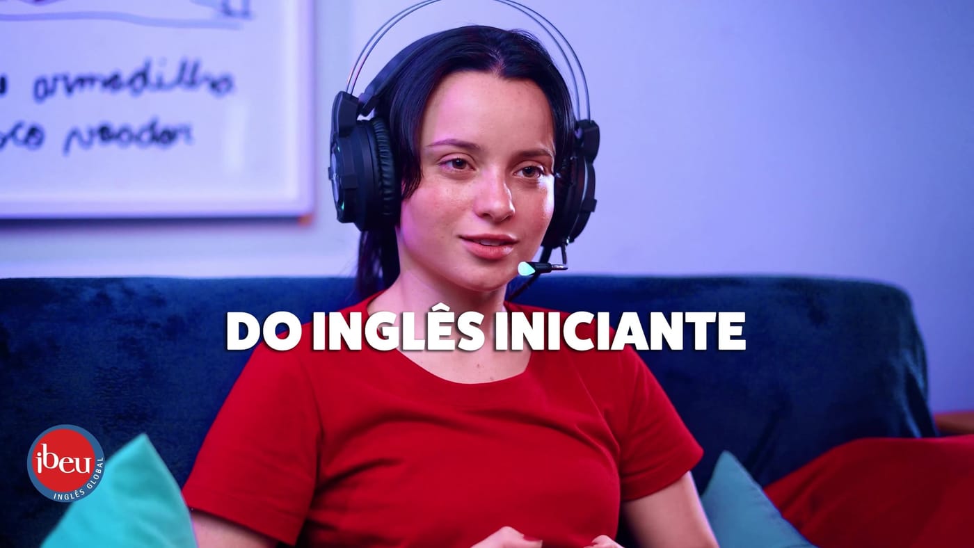 Frame do filme Menina, com a frase: do inglês iniciante