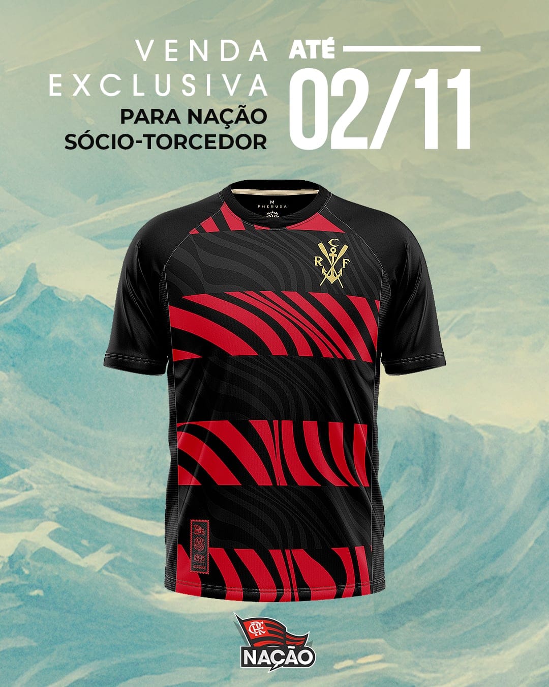 Teaser da primeira postagem: venda exclusiva para o Nação Sócio-Torcedor até 2 de novembro