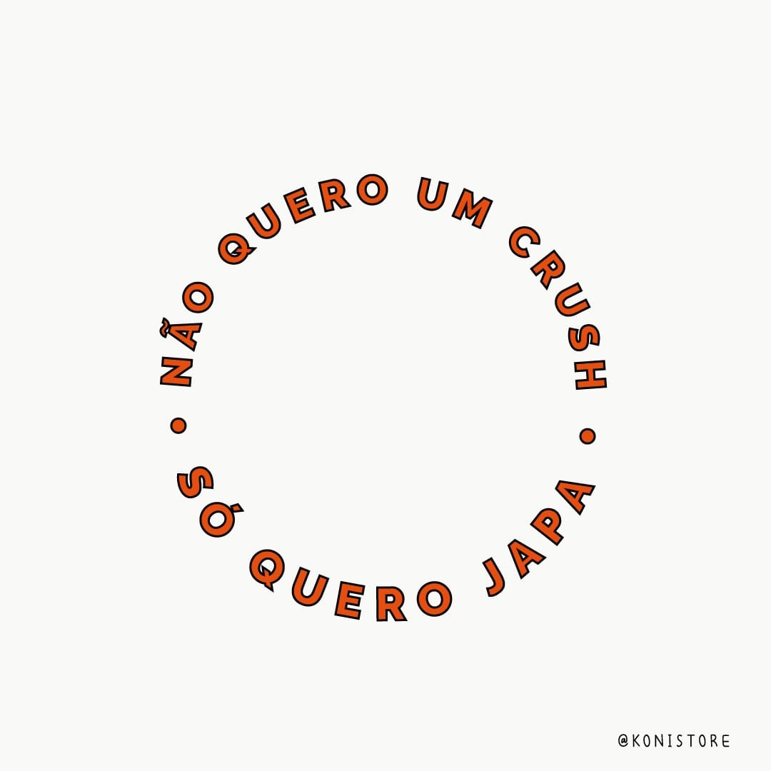 Carrossel: não quero um crush, só quero japa